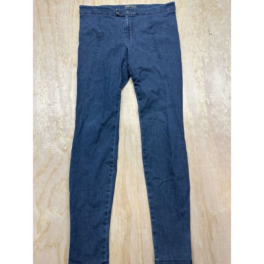 Vince Jeans Sz 10‎ Vintage Skinny Denim Cotton Lycra Made In USA
